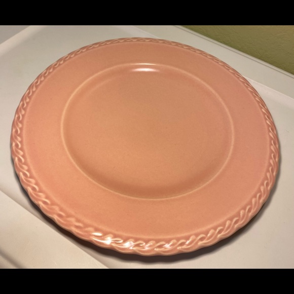 Pink Vernon Kilns California Pottery Platter - Picture 2 of 10